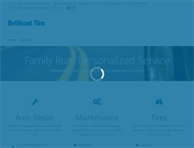 Tablet Screenshot of brillianttire.com